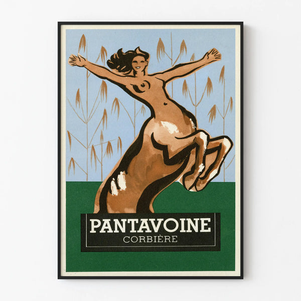 Vintage Pantavoine Corbière decorative poster