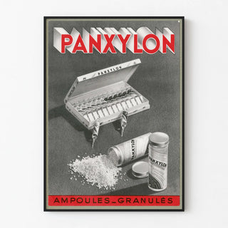 Vintage Poster Panxylon Ampoules Granules