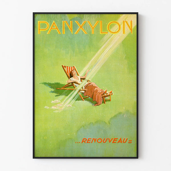 Vintage Panxylon Renouveau Poster for Wall Decoration