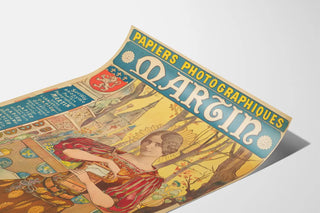 Vintage Poster Photographic Papers Martin