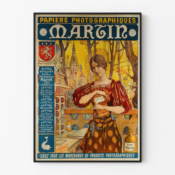 Vintage Poster Photographic Papers Martin