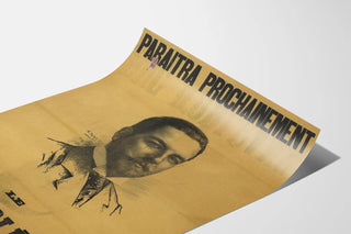Vintage Poster of the Duke of Orléans