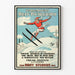 Vintage ski poster Paramount Bray-Pictograph 1920s