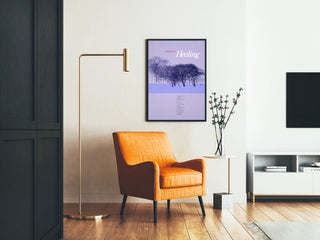 Decorative poster Partners in Healing for healing space