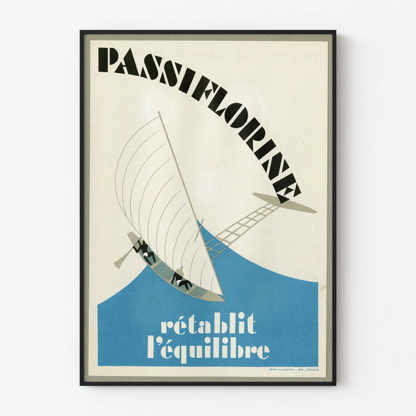Vintage Poster Passiflorine Restores Balance
