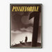 Retro Style Passiflorine Poster with Dramatic Flair