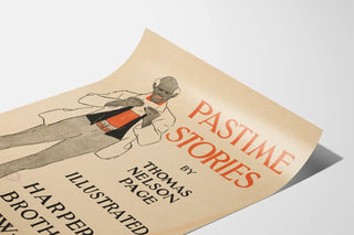 Vintage Pastime Stories poster by Thomas Nelson Page