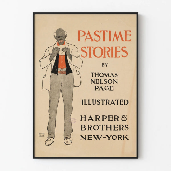 Vintage Pastime Stories poster by Thomas Nelson Page