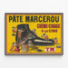 Vintage Poster Pâte Marcerou Cream-Glazing Wax — framed artwork on a wall