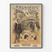 Vintage poster of the Grand Opera Patrie by Sardou, Gallet, and Paladilhe