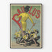 Vintage poster of Paulus dancer in yellow suit