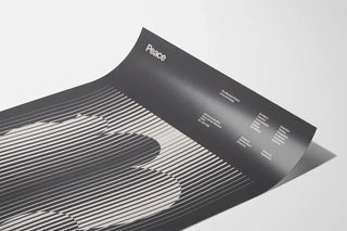 Peace Poster - Black and White Graphic Design