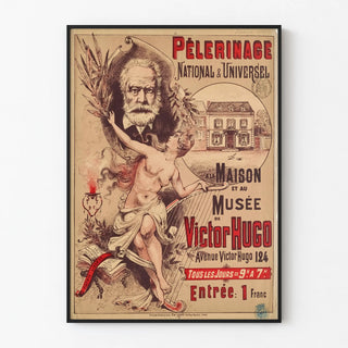 Vintage Poster: Pilgrimage to the Victor Hugo Museum