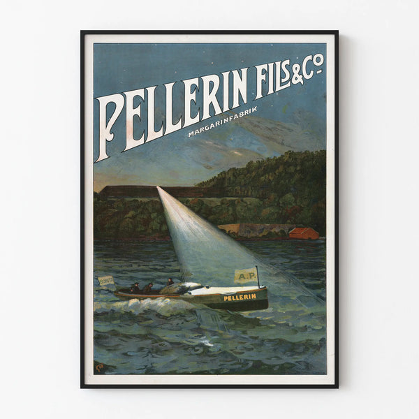 Vintage Poster Pellerin Fils & Co Margarine