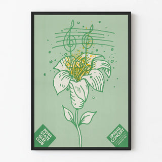 Spring Concert Poster Penn State Glee Club – Musical Wall Decoration