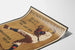 Vintage poster of a baseball game Pennsylvania vs Georgetown