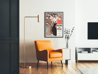 Vintage poster People We Pass by Edward Penfield