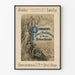 Vintage poster for permanent art exhibition Berlin