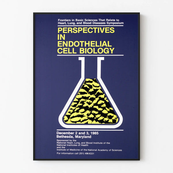 Vintage Poster Perspectives in Endothelial Cell Biology - Scientific Wall Decoration