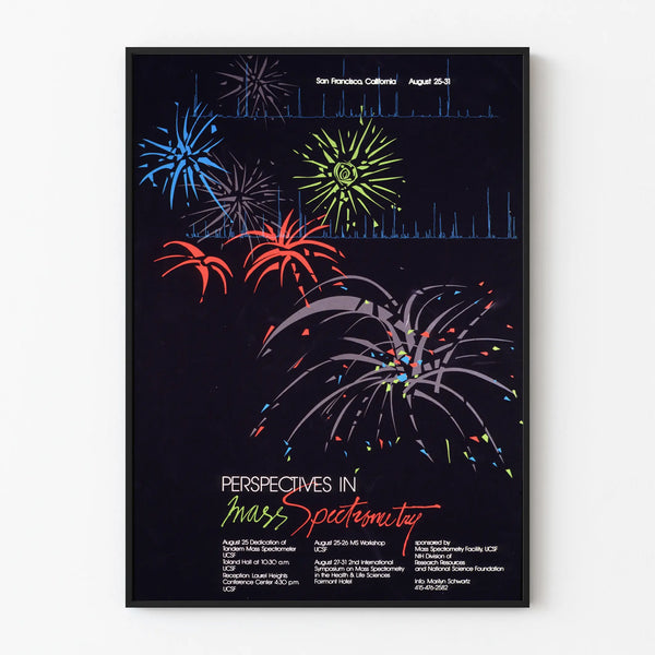 Poster Perspectives in Mass Spectrometry - Vintage Scientific Wall Decoration