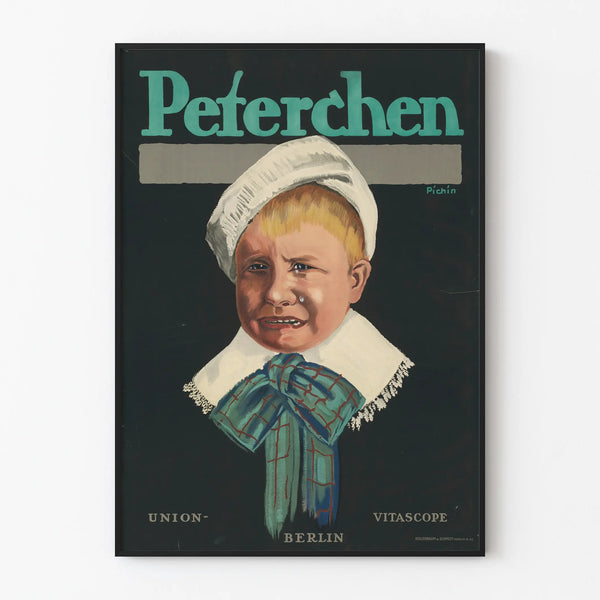 Vintage Peterchen Crying Poster Decorative