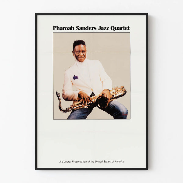 Pharoah Sanders Jazz Quartet Poster for Wall Decoration