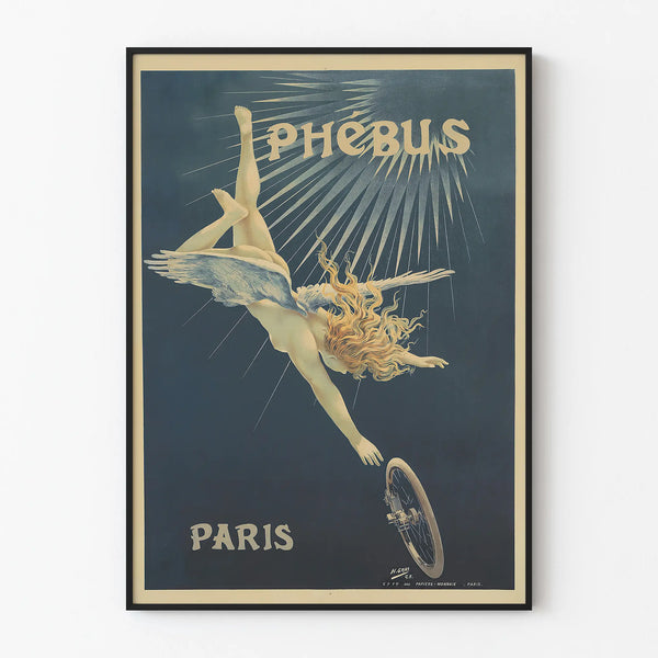 Vintage Poster Phébus Paris with the Winged Angel