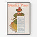 Vintage Poster Philadelphia Sunday Press May 10