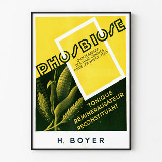 Vintage Poster Phosbiose Tonic Re-mineralizing Cereals