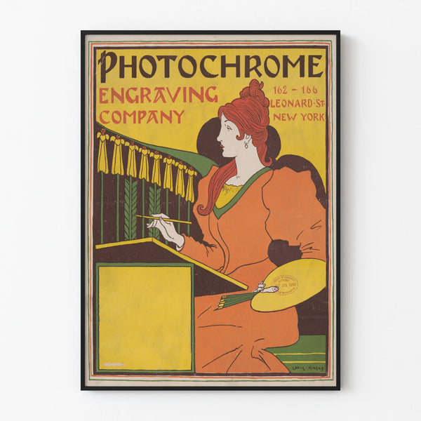 Vintage Photochrome Engraving Company Poster