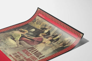 Vintage Poster Pianola Meeting at the MIM