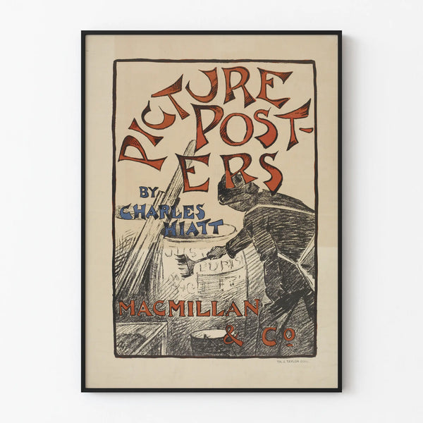 Vintage poster Picture Posters by Charles Hiatt for Macmillan & Co.