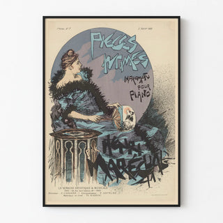 Vintage Poster "Pièces Intimes Impromptu" for Piano