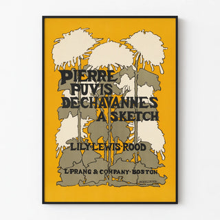 Pierre Puvis de Chavannes Poster by Lily Lewis Rood