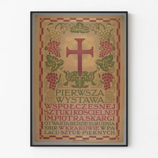 Sacred Art Poster - Exhibition of Contemporary Religious Art 1911