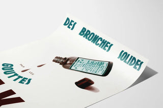 Vintage advertising poster for Pilka Drops for strong lungs