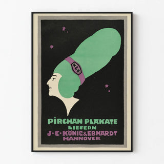 Vintage poster Pirchan Posters for J.C. König & Ebhardt Hannover