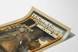 Vintage Austrian poster for the 5th war bond