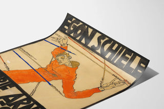 Vintage Poster Egon Schiele Arnot Gallery 1915