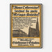 Vintage poster for the second war bond issue with a view of Stephansplatz