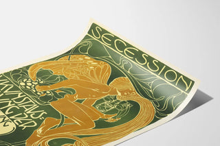 Art Nouveau Poster for the Secession Exhibition
