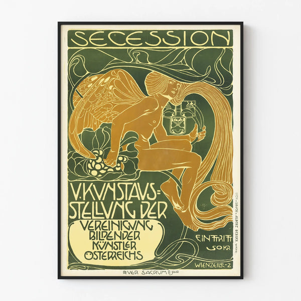 Art Nouveau Poster for the Secession Exhibition