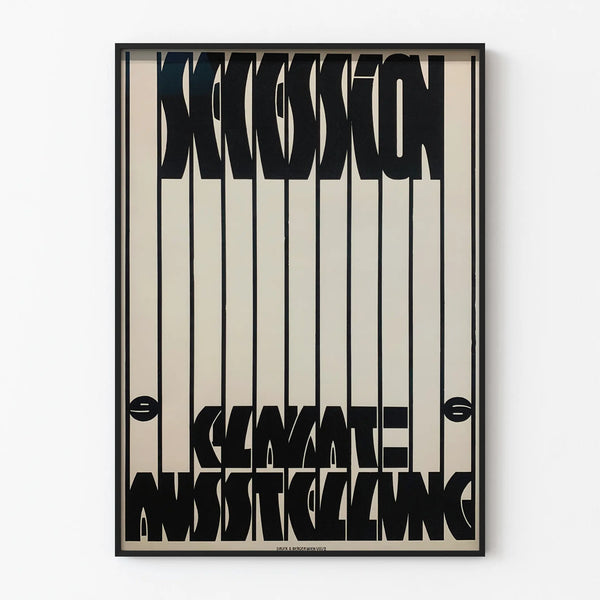 Art Deco Poster for the Vienna Secession Exhibition