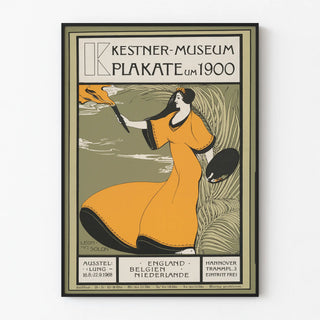 Vintage poster Kestner Museum Posters from around 1900