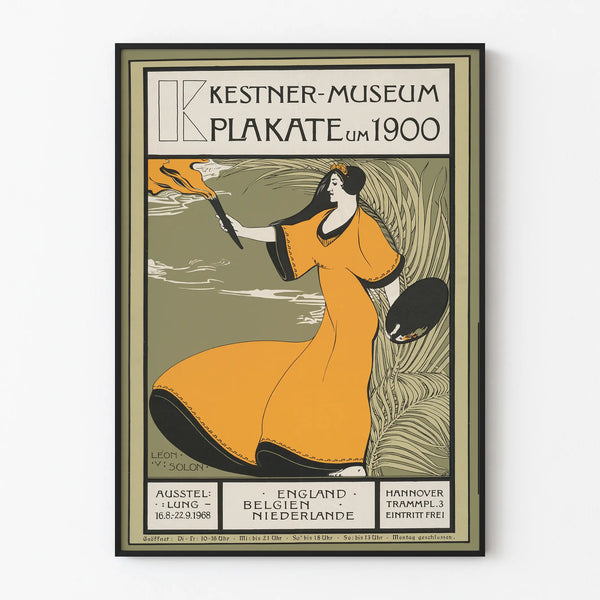 Vintage poster Kestner Museum Posters from around 1900