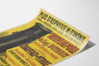 Vintage Poster for Duthuit Oil Stove Heating