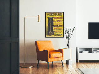 Vintage Poster for Duthuit Oil Stove Heating