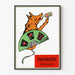 Vintage advertising poster for Pneumogéine Renard