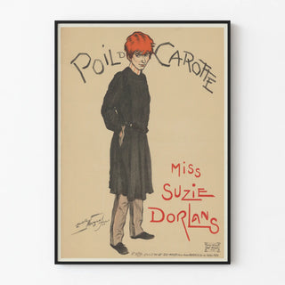 Vintage Poster Poil de Carotte by Miss Suzie Dorlans