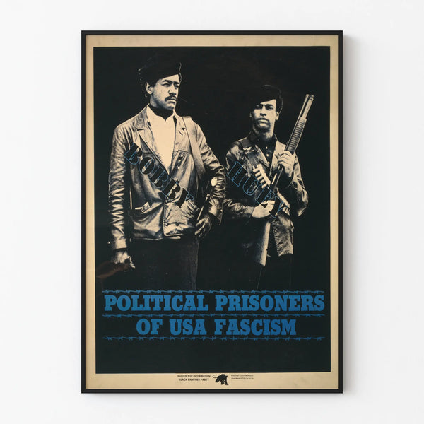 Vintage Political Prisoners Poster USA Decorative Poster